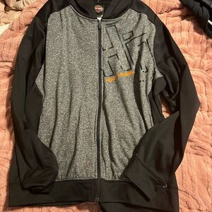 Harley-Davidson Black and Gray Jacket